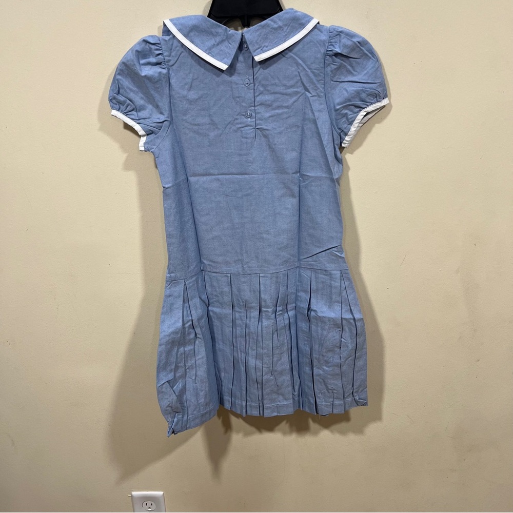 NWT Janie and Jack Oxford Collar Dress Big Gir Kid size 10 SKU 10030229 - Picture 7 of 10